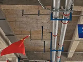 牧野管廊支架的安装方法